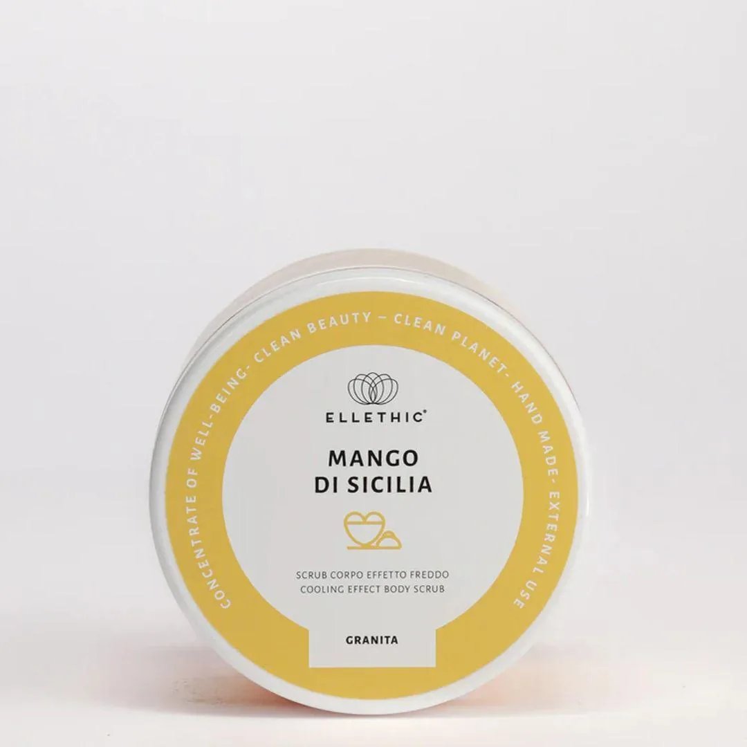 Granita Scrub Corpo Effetto Freddo Mango di Sicilia