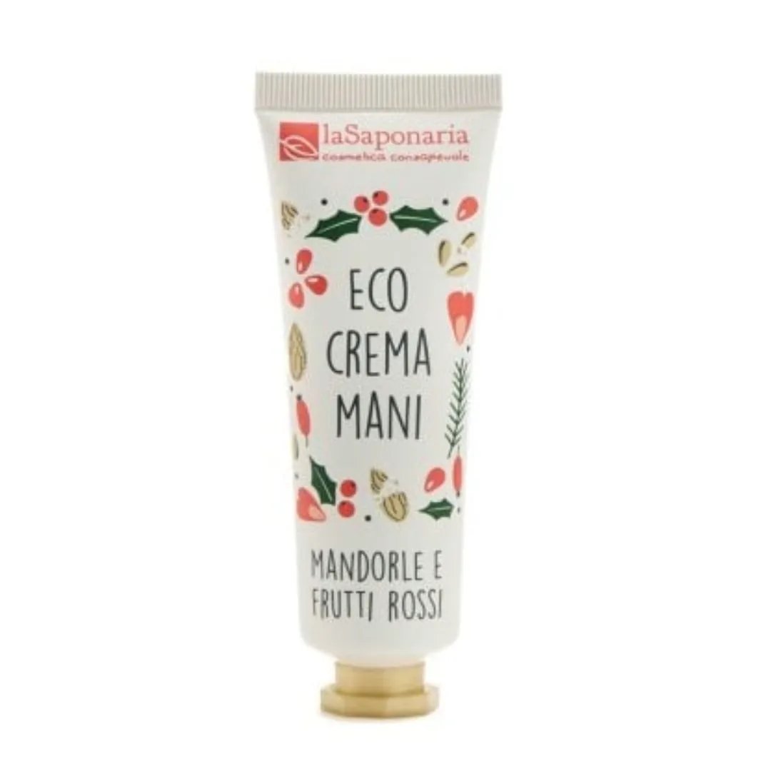 Crema mani Mandorle e Frutti rossi
