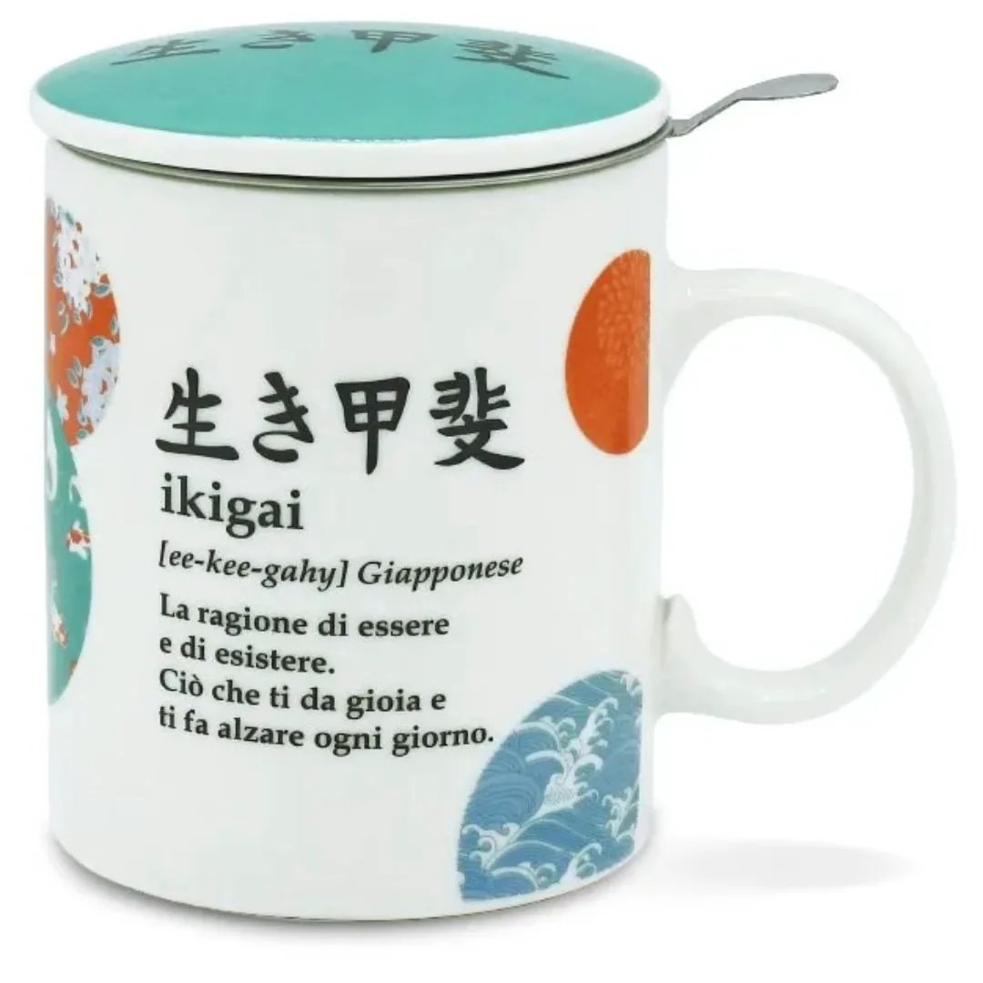 Tisaniera con coperchio IKIGAI