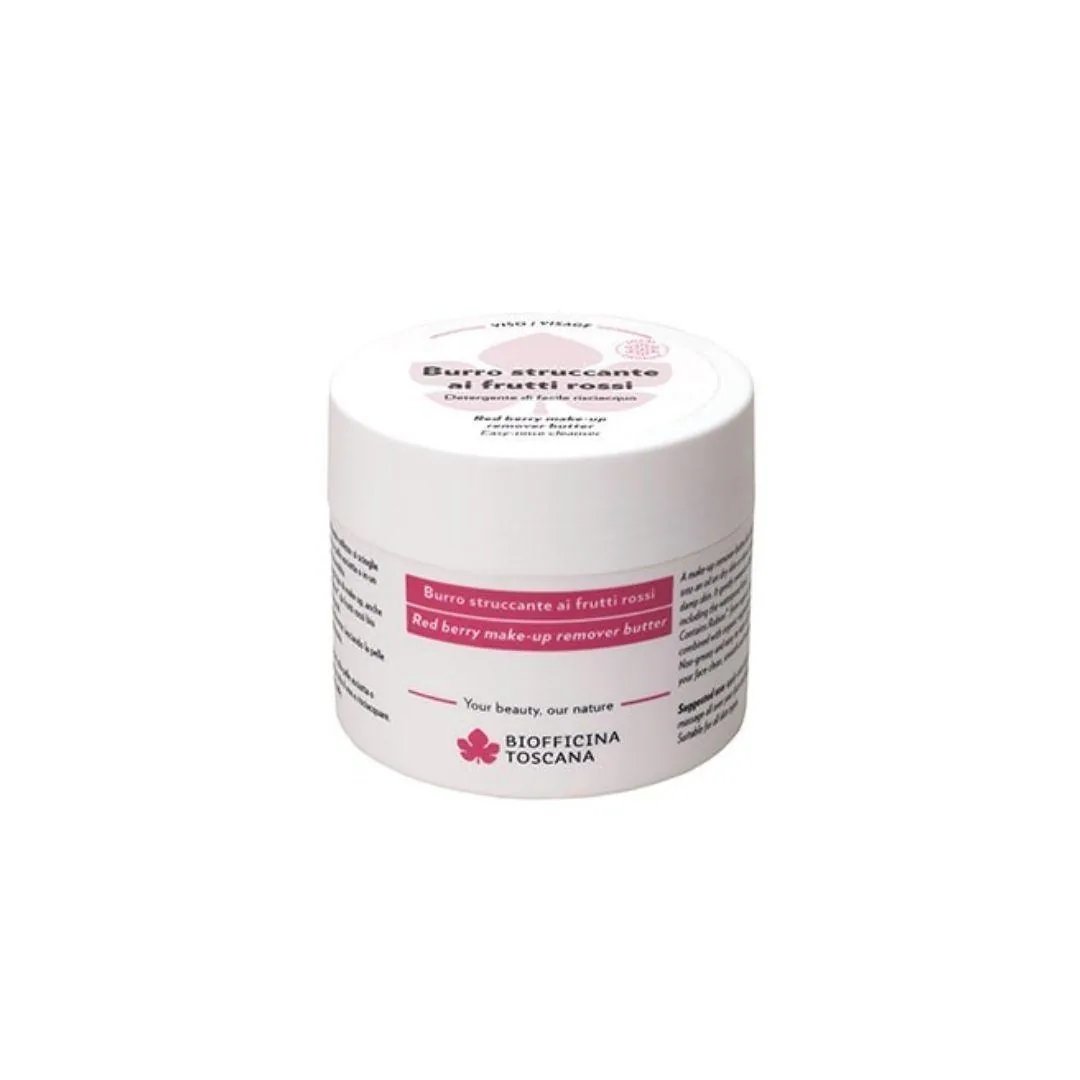 Linea illuminante uniformante Burro struccante ai frutti rossi