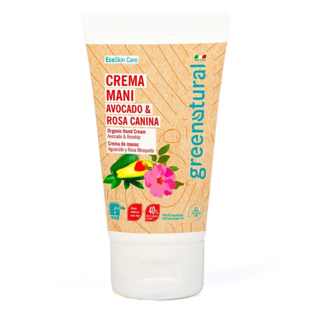 Crema Mani Protettiva Avocado e Rosa Canina