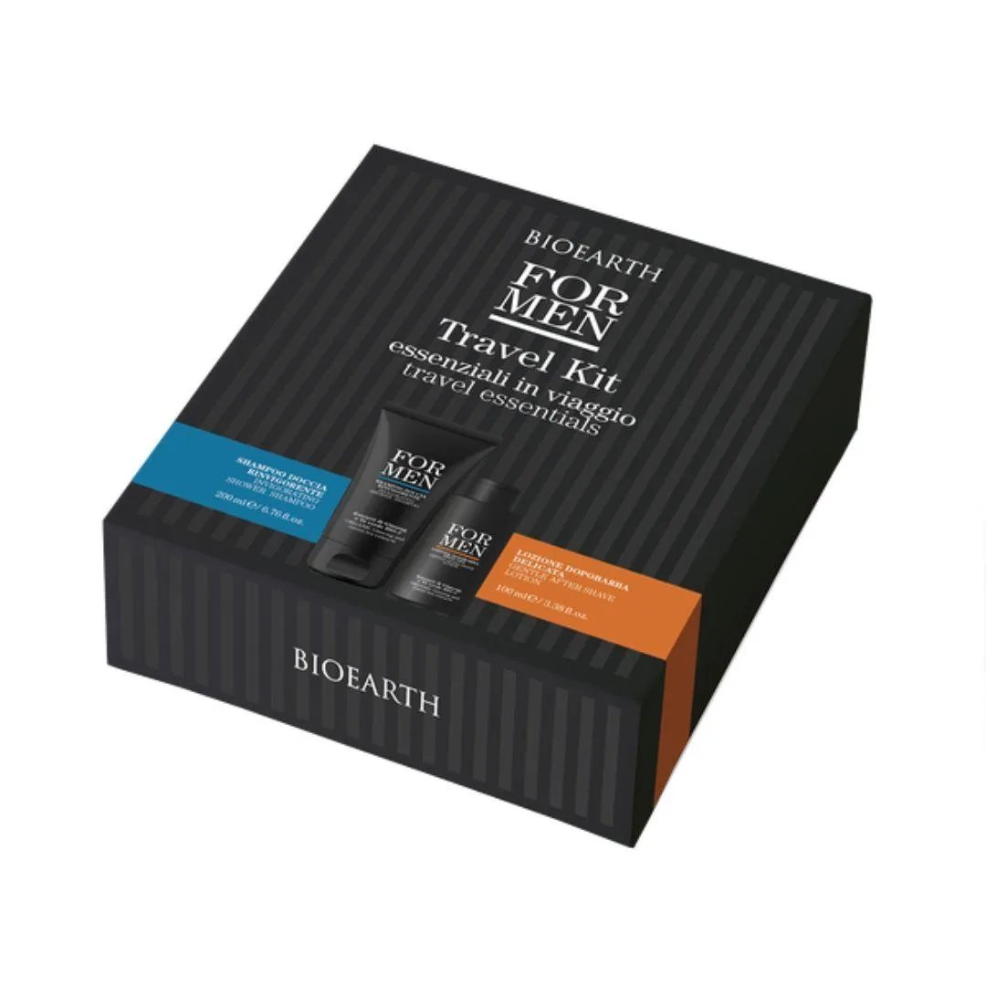 Form men Travel Kit essenziali in viaggio