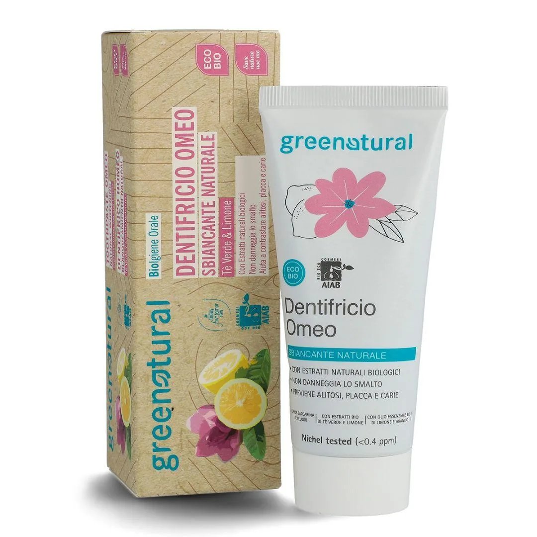 Dentifricio Omeo Sbiancante Naturale