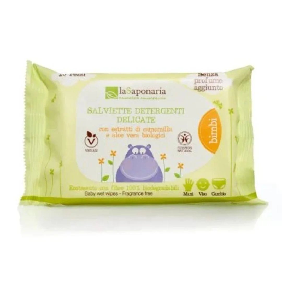 Bimbi Salviette detergenti delicate