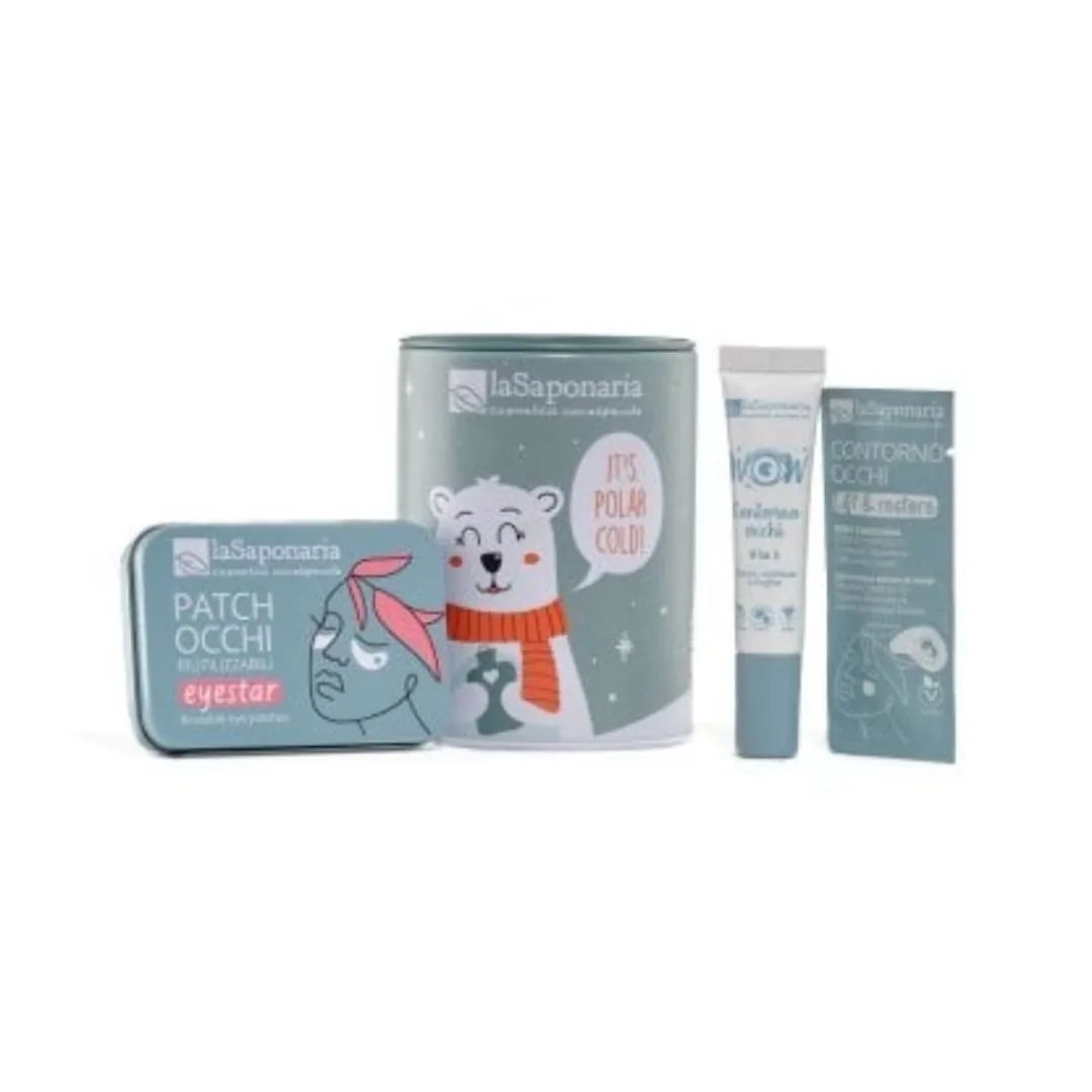 Salvadanaio Orso Polare Kit viso