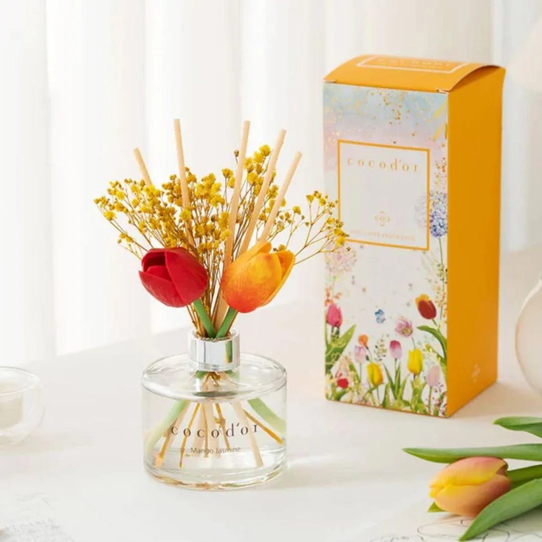 Flower Collection Diffusore a bastoncini Tulipano april breeze 2