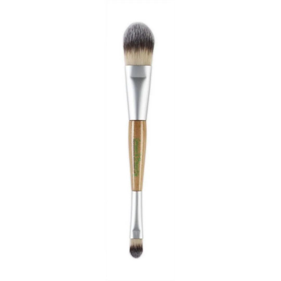 Green e Beauty Pennello Doppio Fondotinta Ombretto