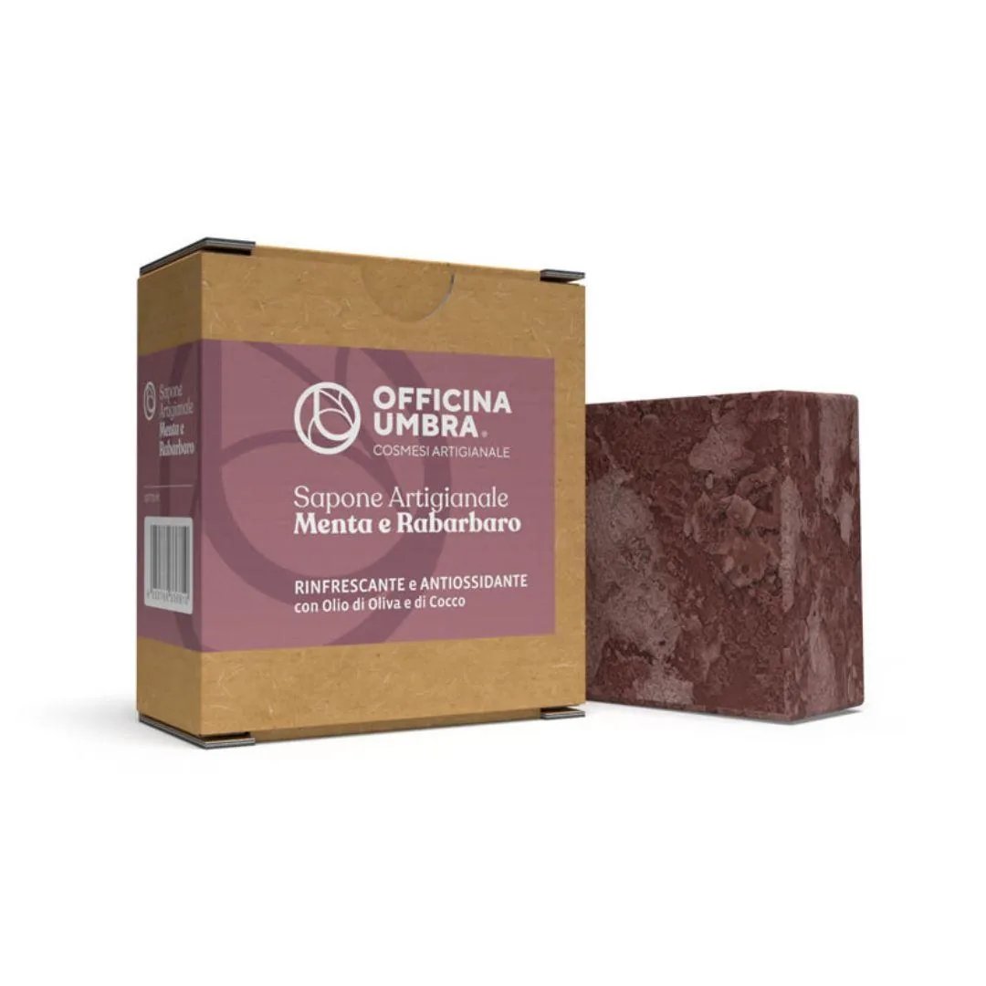 Sapone Artigianale Menta e Rabarbaro