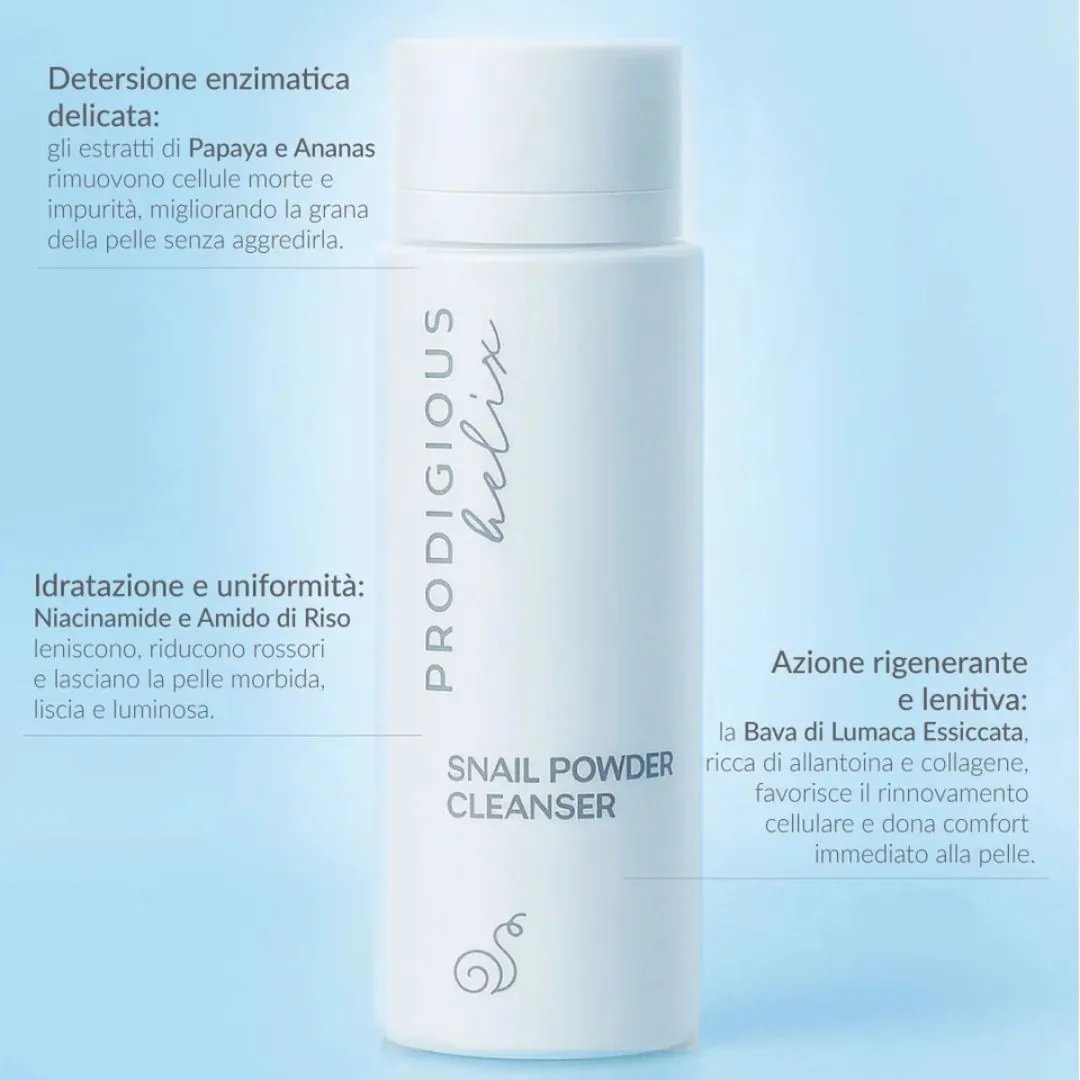 Prodigious Helix Snail Powder Cleanser Detergente 2