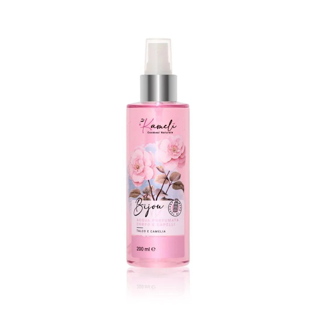 Bijou Acqua Profumata corpo e capelli Talco e Camelia