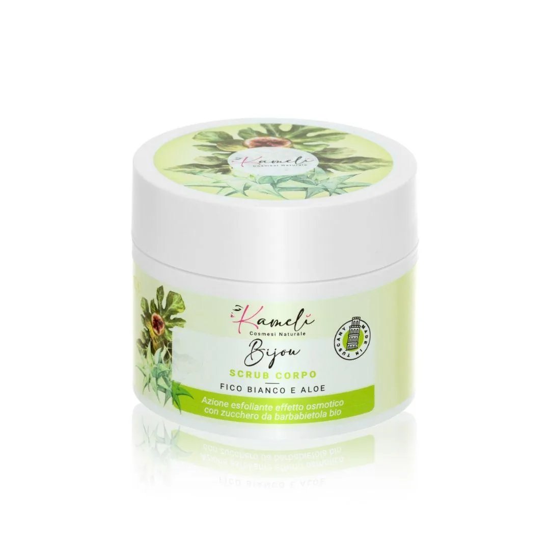 Bijou Scrub Corpo Fico Bianco e Aloe