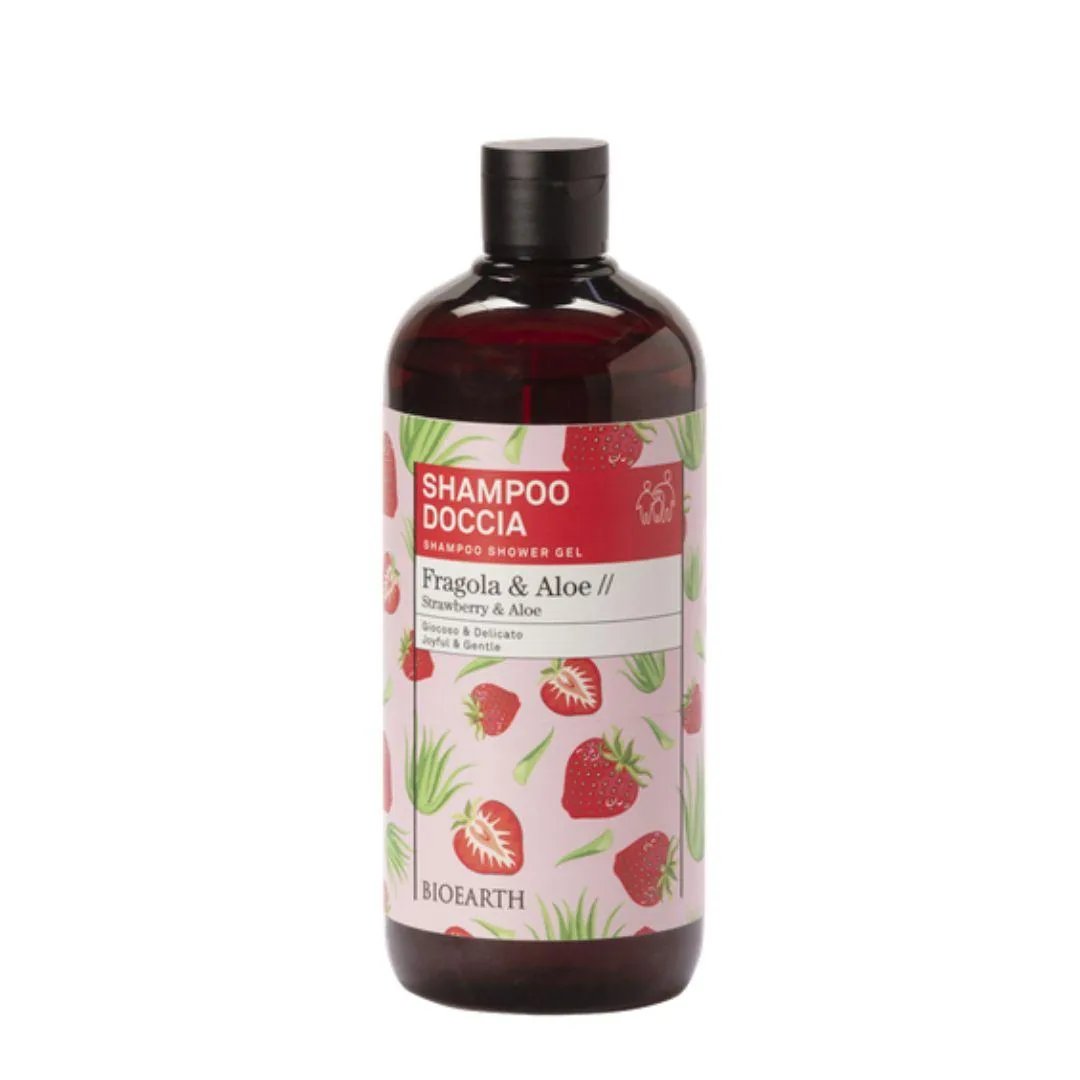 Family Shampoo Doccia Fragola e aloe