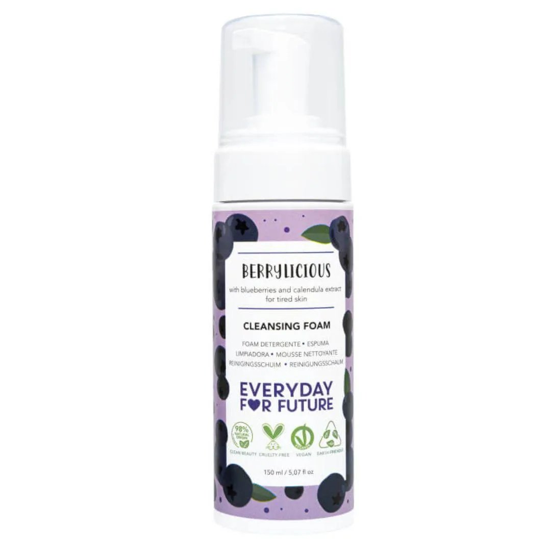 Mousse detergente viso berrylicious