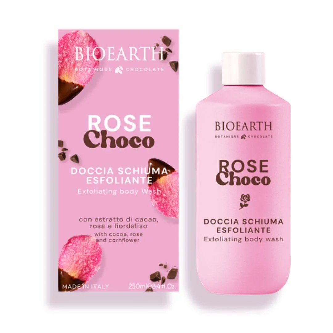 Rose Choco Doccia schiuma esfoliante
