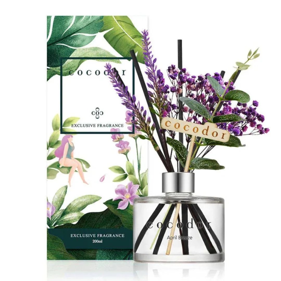 Flower Collection Diffusore a bastoncini Lavanda april breeze
