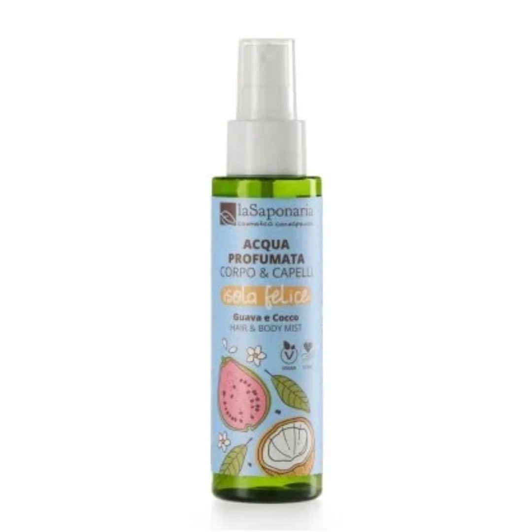 Acqua profumata corpo e capelli isola felice