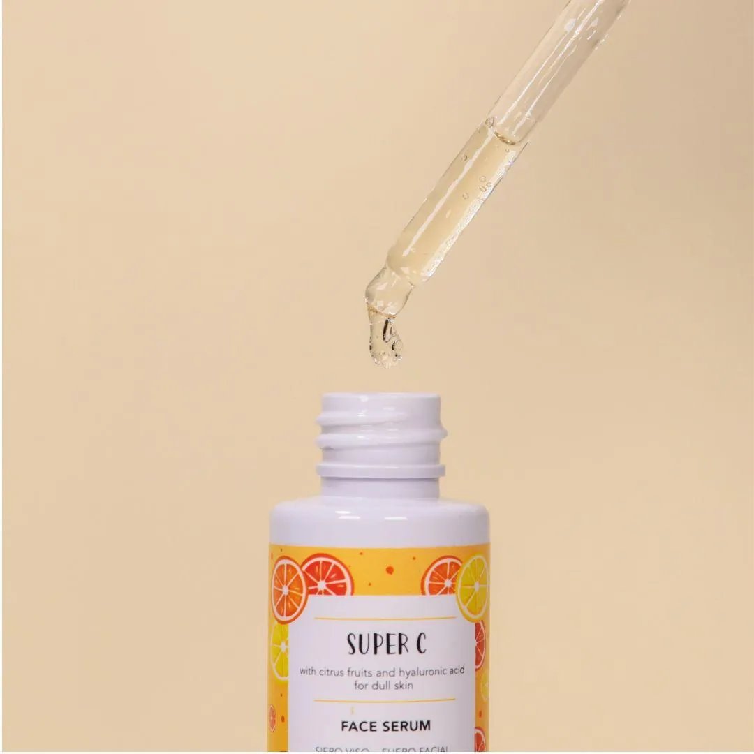 Siero Viso con Acido Ialuronico ed Estratto di Agrumi super c 2