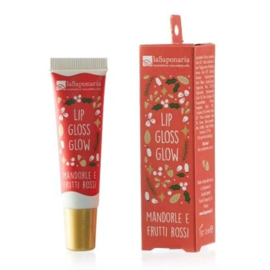 Lip gloss Glow Mandorle e Frutti Rossi