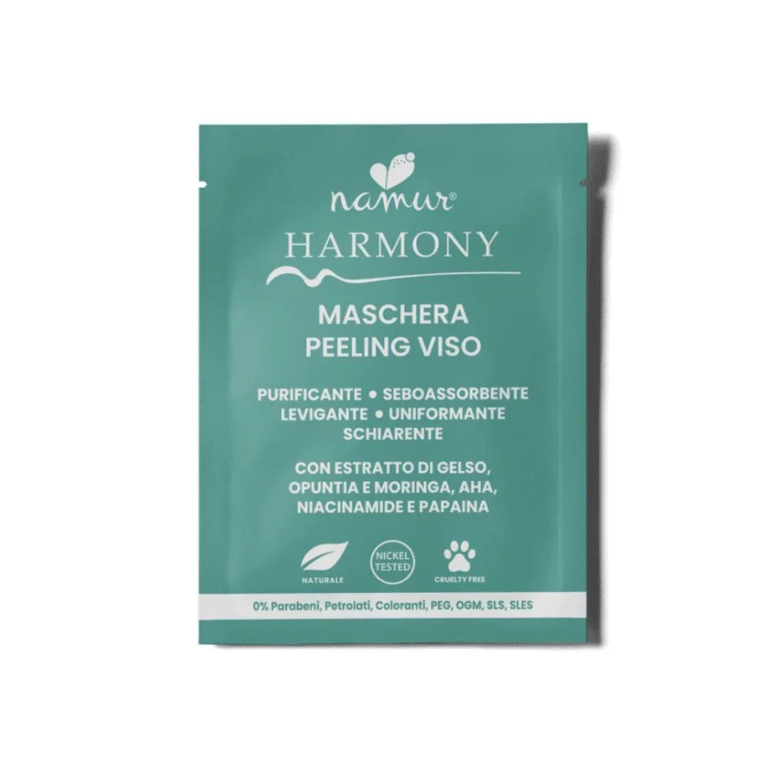Harmony Maschera Peeling Viso per Pelli Miste BUSTINA