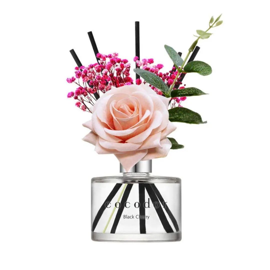 Flower Collection Diffusore a bastoncini Rose black cherry 2