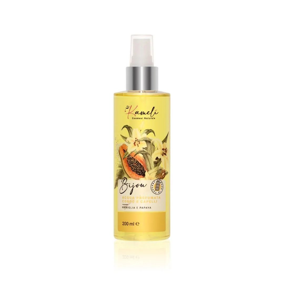 Bijou Acqua Profumata corpo e capelli Vaniglia e Papaya