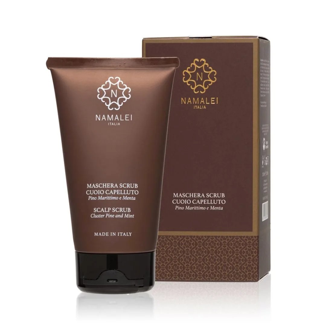 Maschera Scrub Cuoio Capelluto Pino Marittimo e Menta