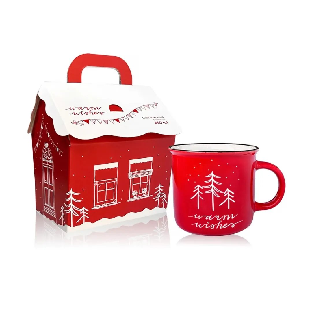 Mug Natale Warm wishes Happy