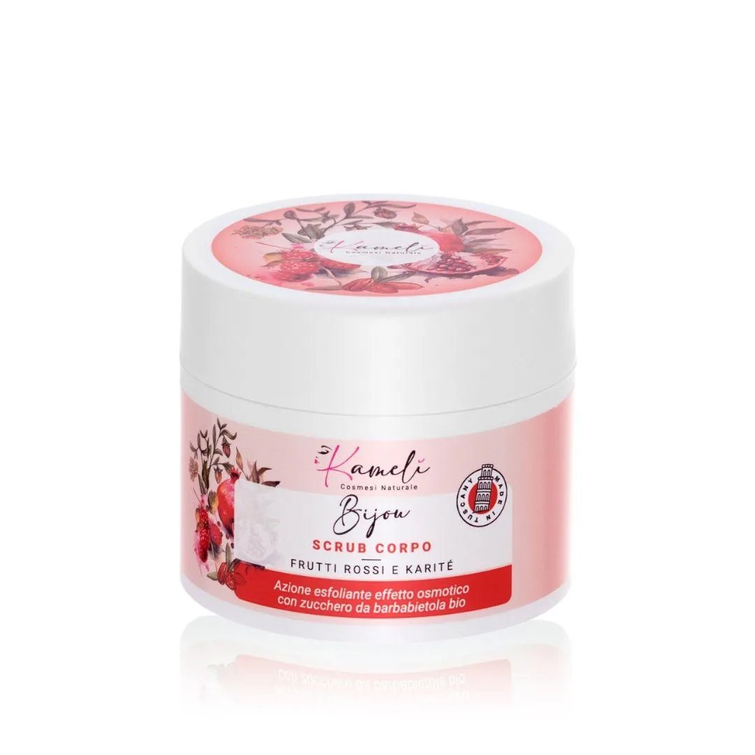 Bijou Scrub Corpo Frutti Rossi e Karitè