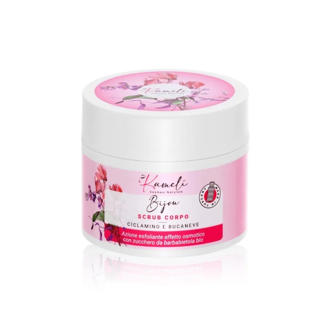 Bijou Scrub Corpo Ciclamino e Bucaneve