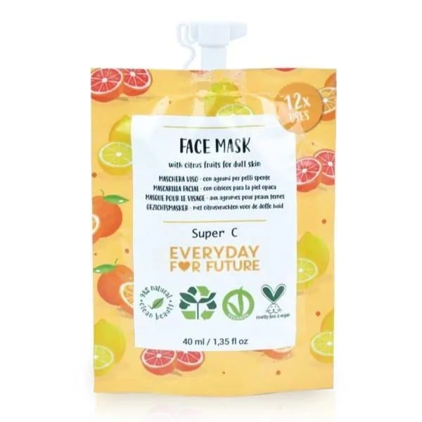 Maschera Viso Illuminante Super C