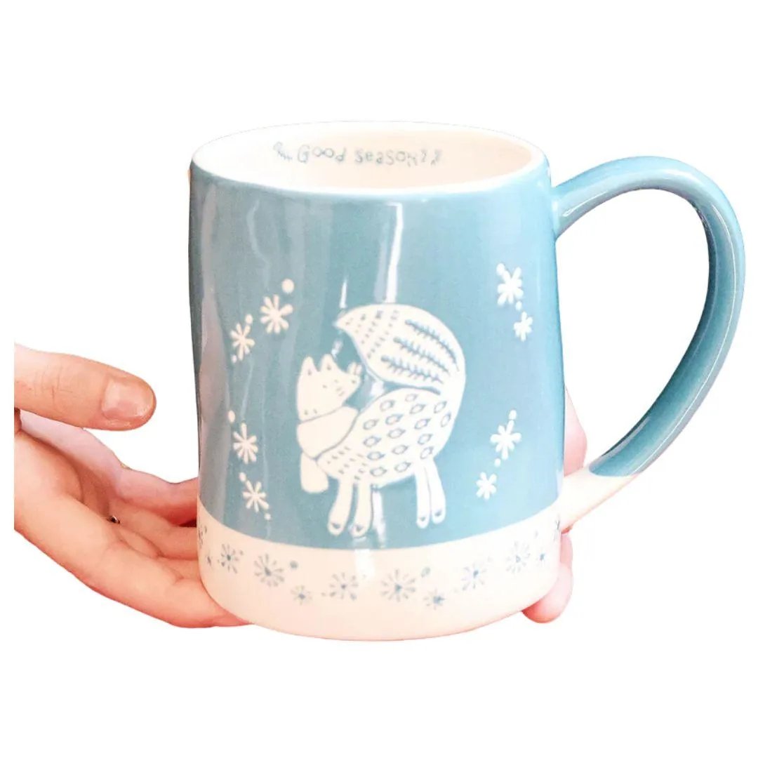 Tazza in gres Merry Fox