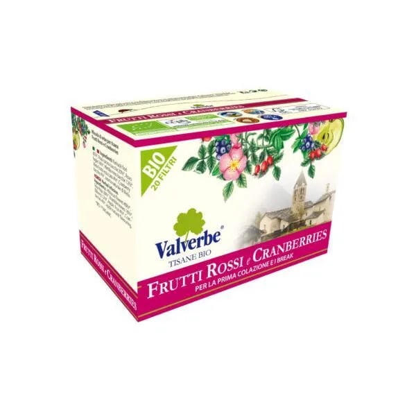 Tisana Frutti Rossi e Cramberries