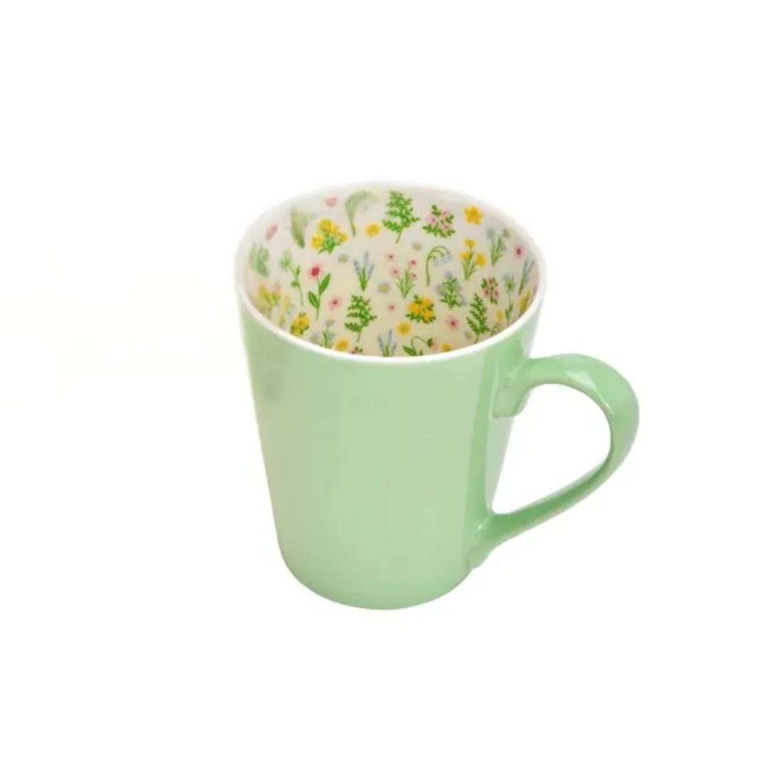 Tazza prato fiorito verde 2