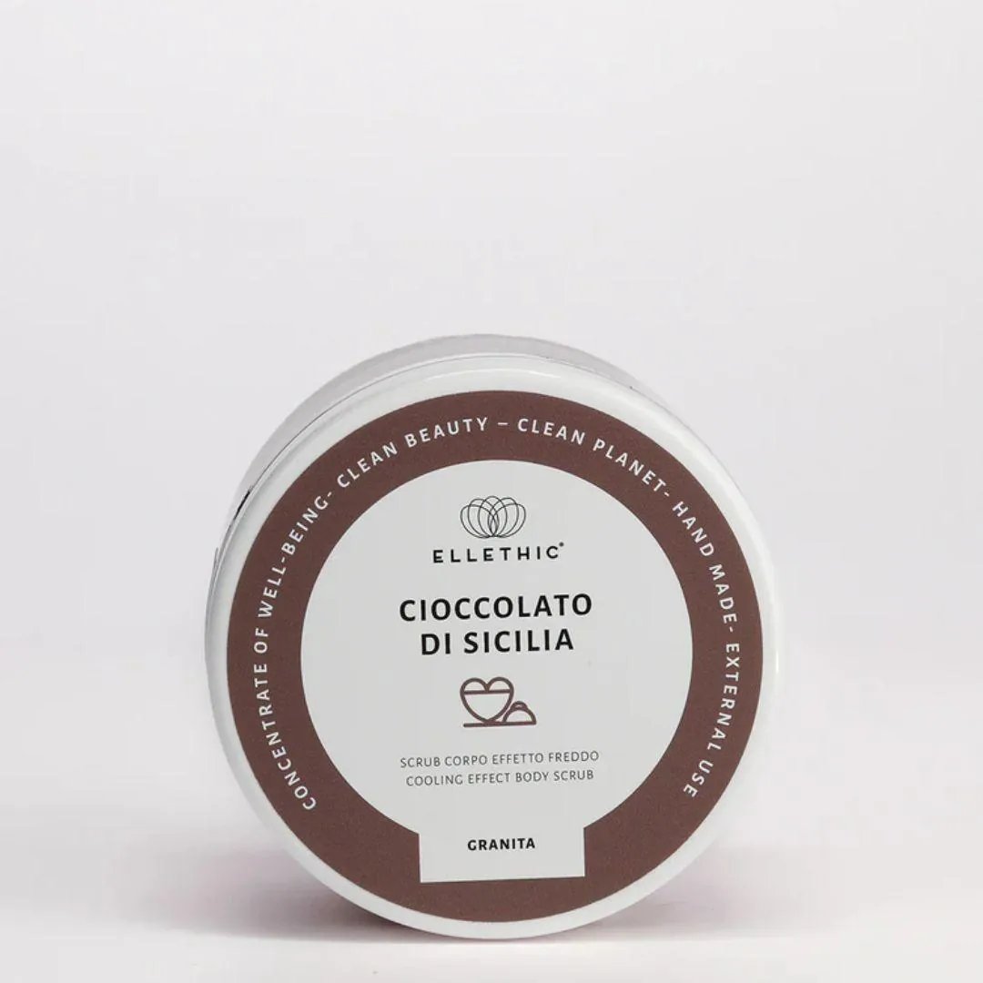 Granita Scrub Corpo Effetto Freddo Cioccolato di Sicilia