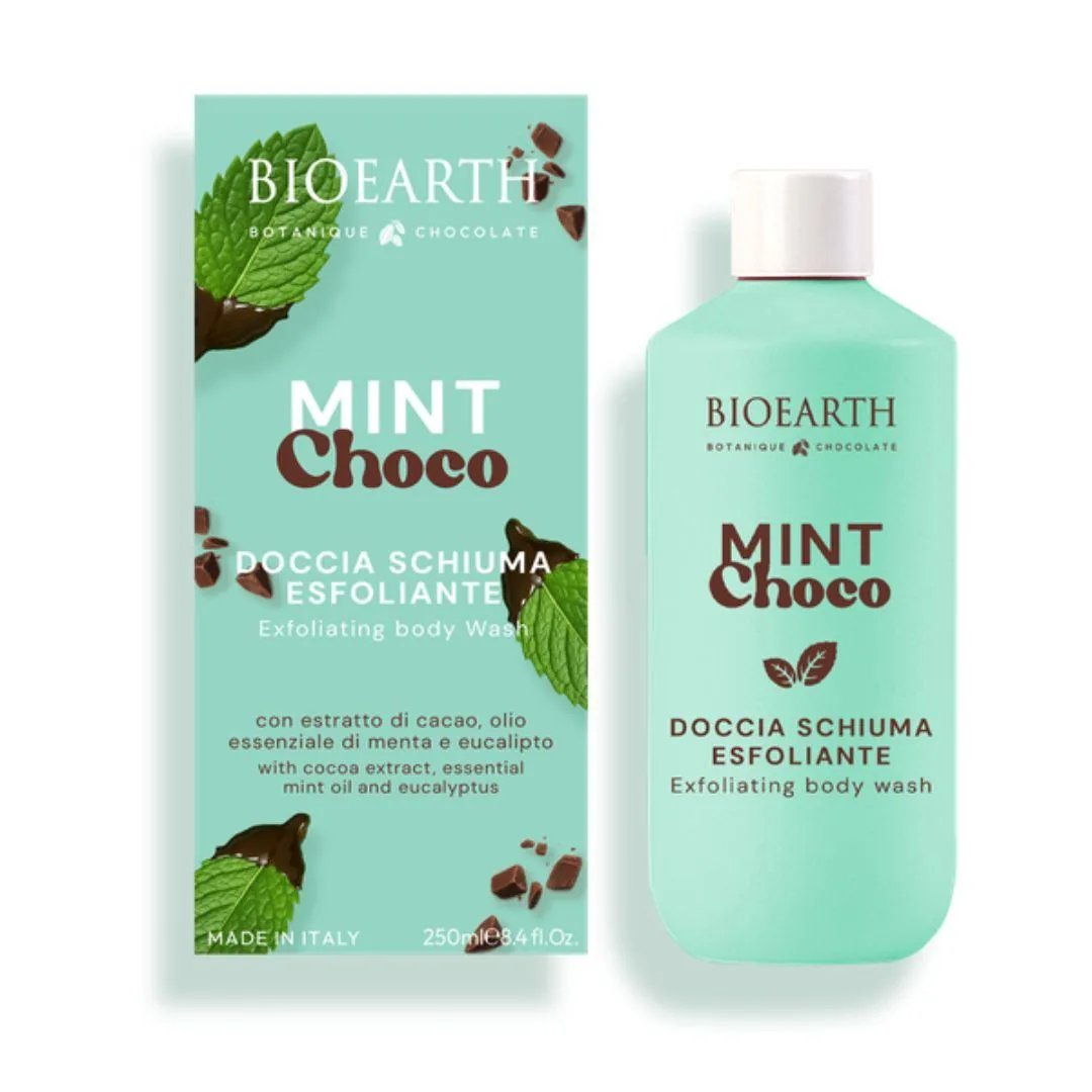 Mint Choco Doccia schiuma esfoliante