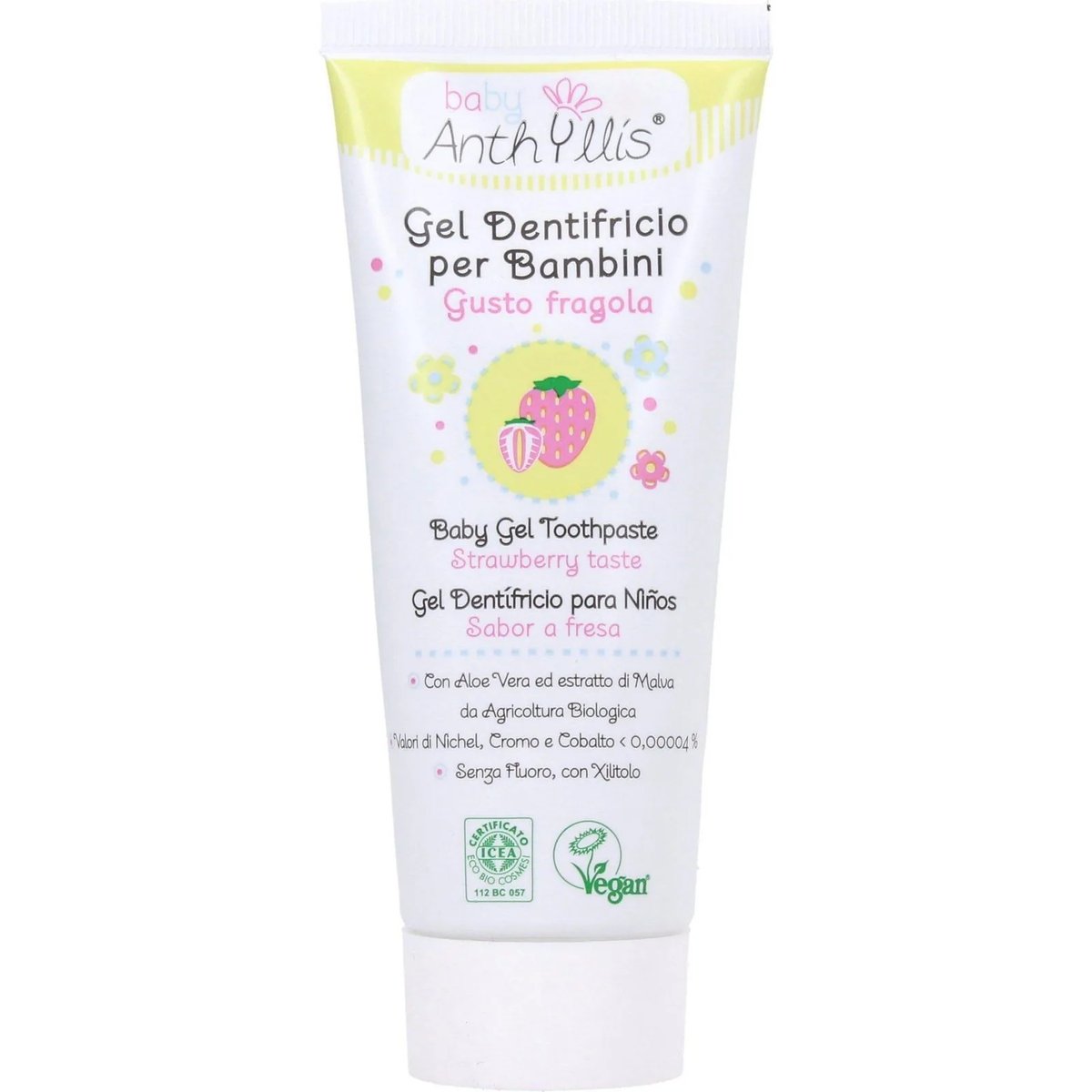 Baby Dentifricio Fragola