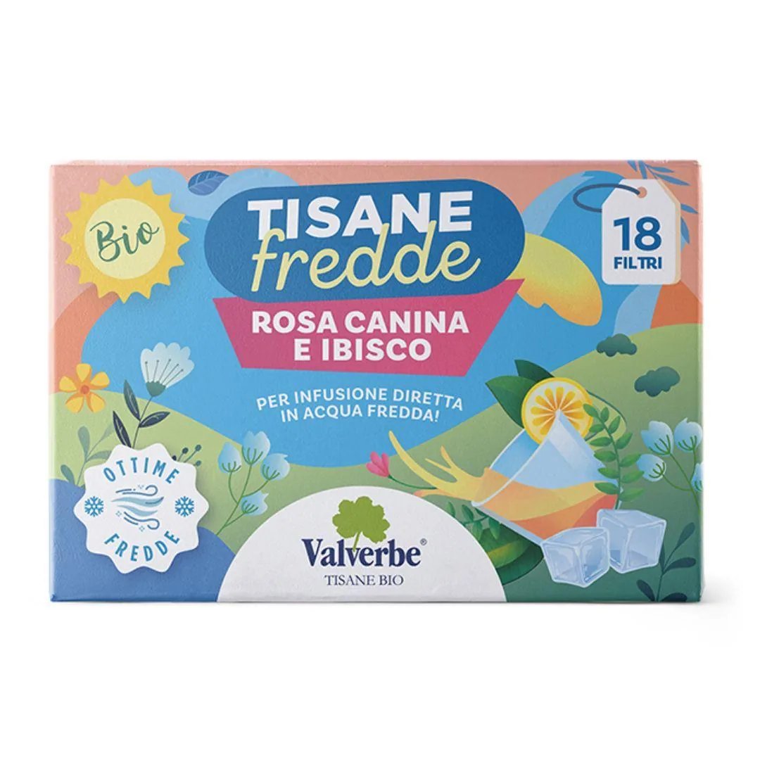 Tisana Fredda rosa canina e ibisco
