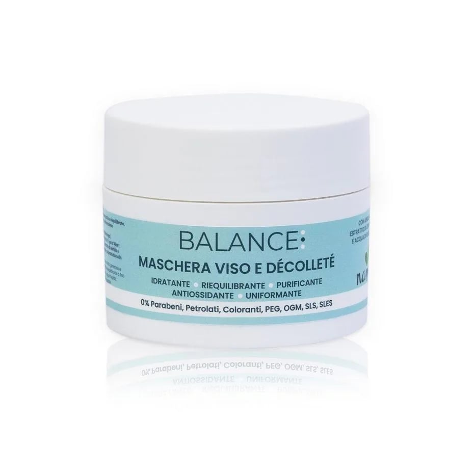 Balance Maschera Viso e Décolleté