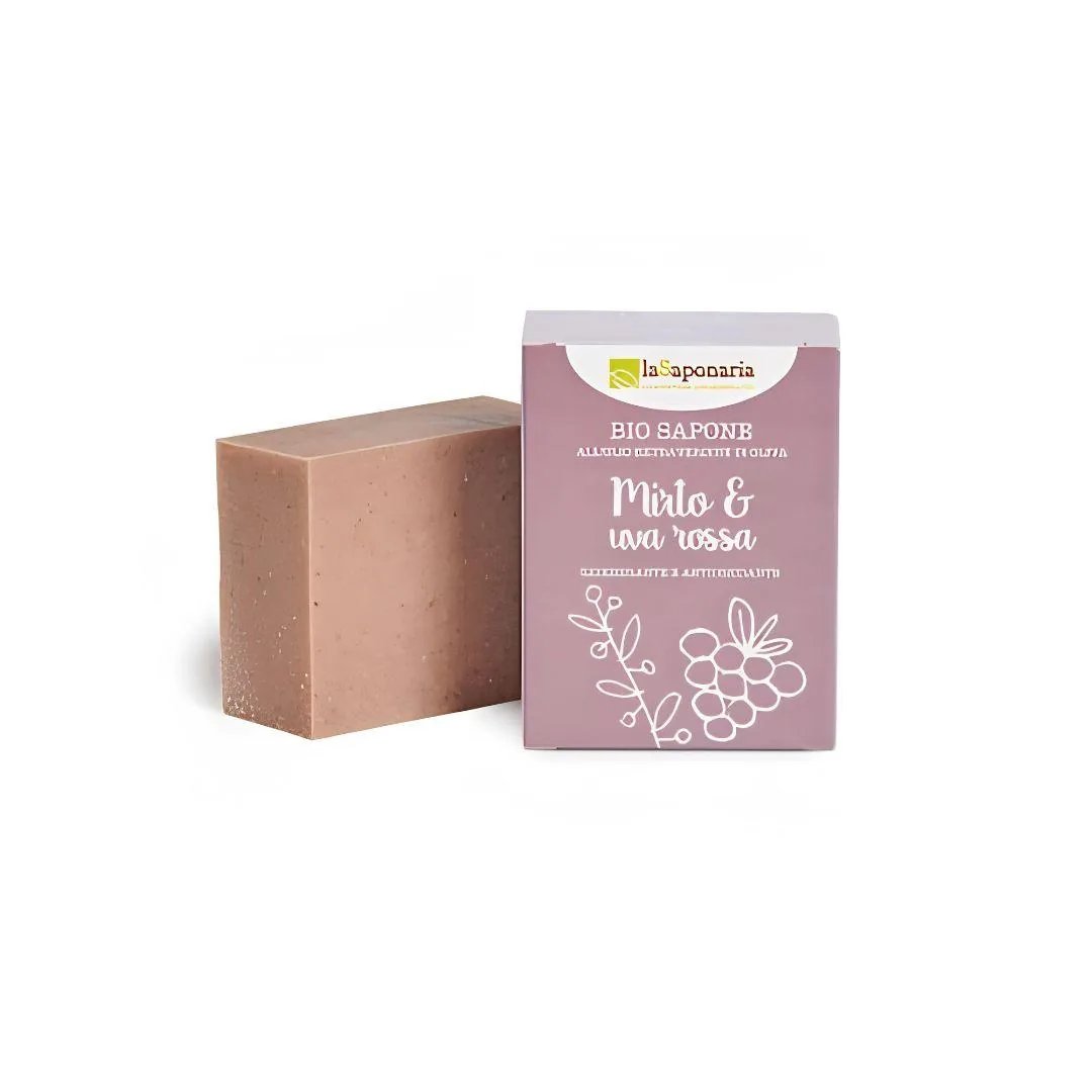 Sapone mirto e uva rossa