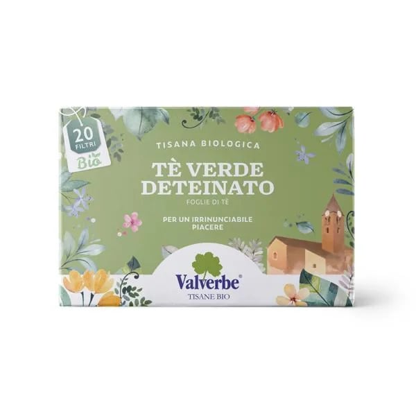 Tisana Tè Verde Deteinato