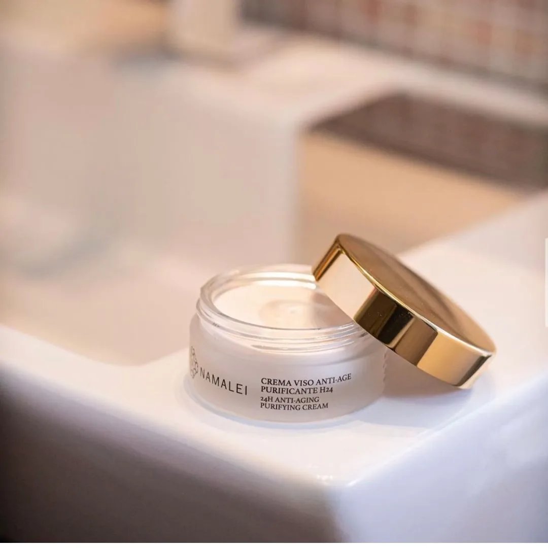 Crema Anti-Age Purificante H24 Rabarbero Cinese e Viola del Pensiero 2