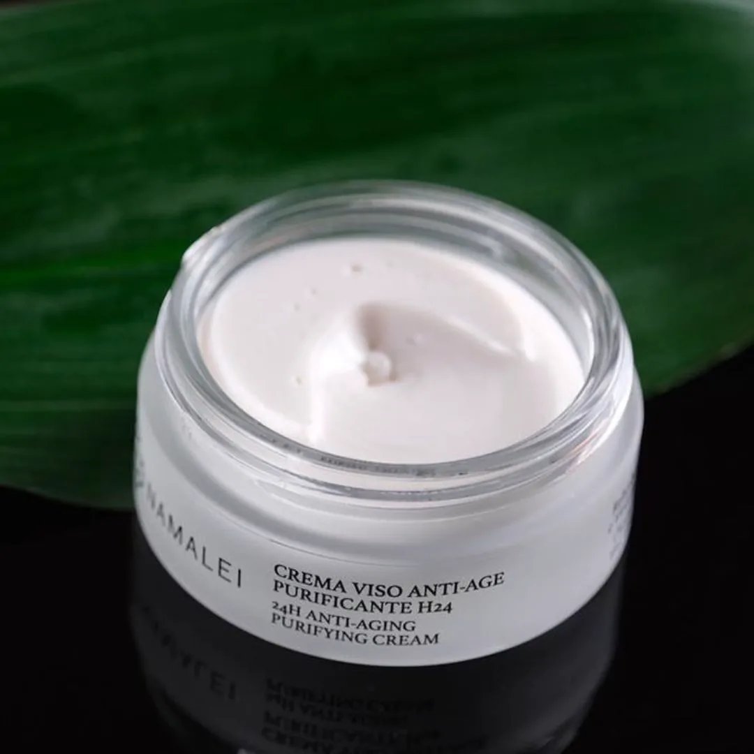 Crema Anti-Age Purificante H24 Rabarbero Cinese e Viola del Pensiero 4
