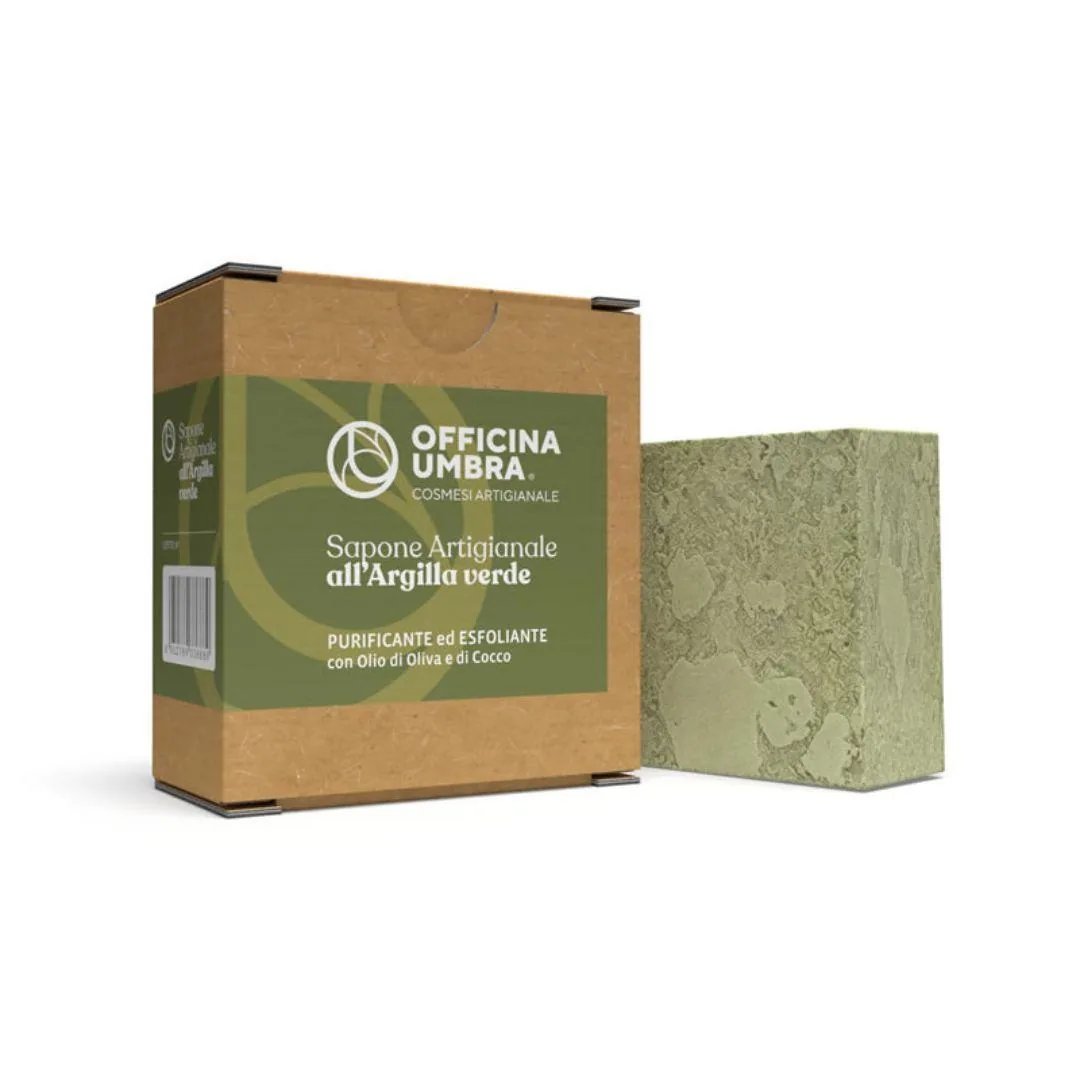 Sapone Artigianale all'argilla Verde