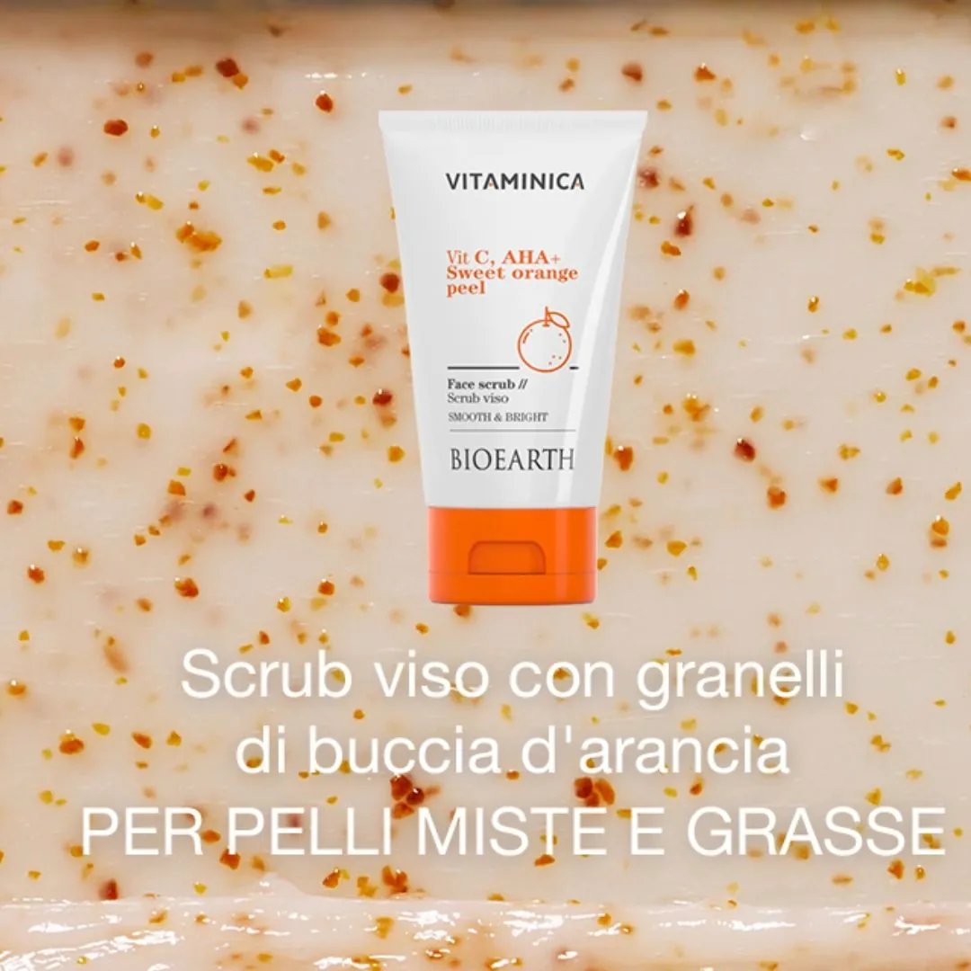 Vitaminica Scrub Viso Vit C, AHA 2