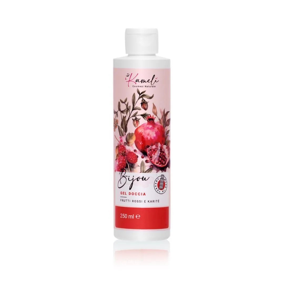 Bijou gel doccia Frutti Rossi e Karitè 250ml
