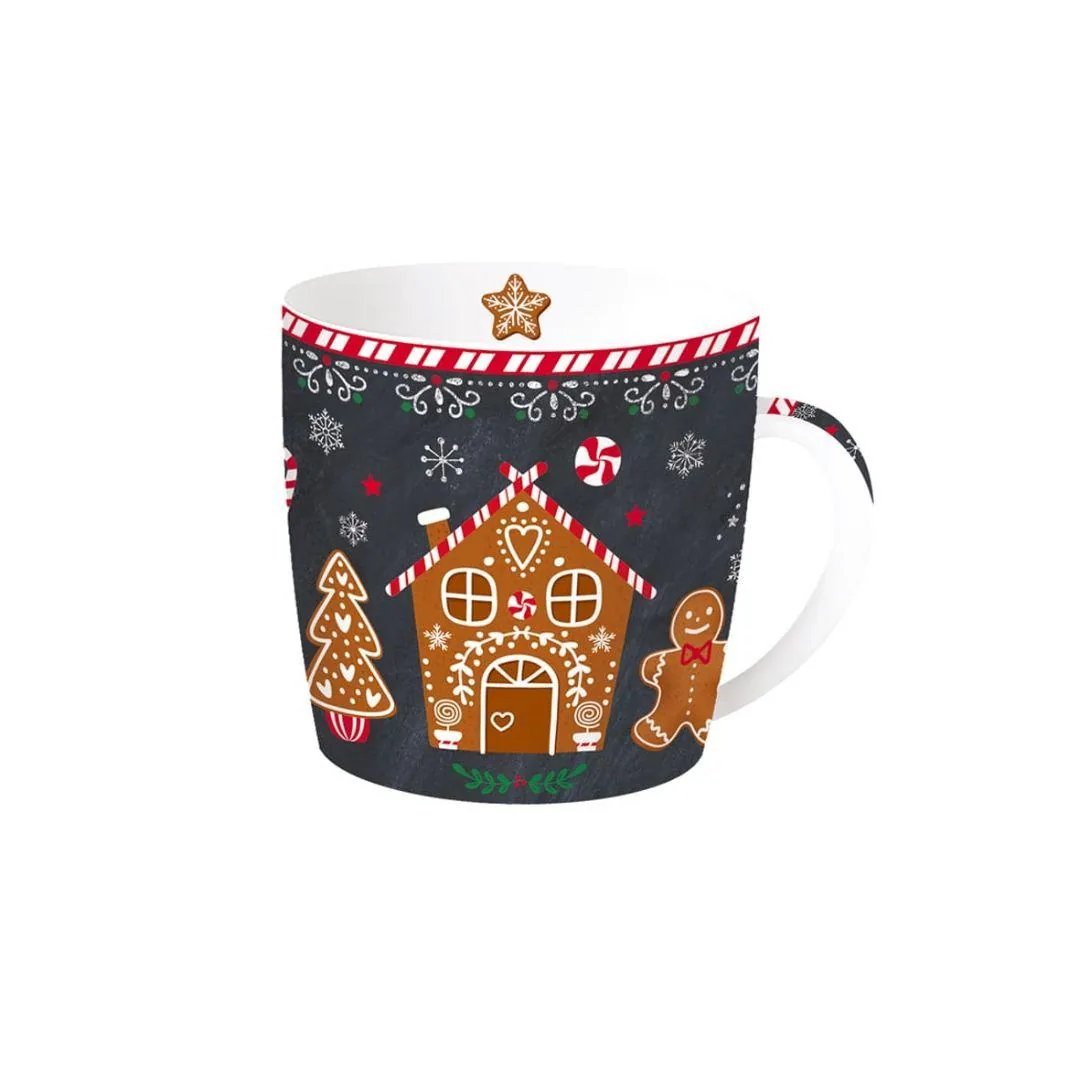Tazza Gingerbread con Scatola in Latta