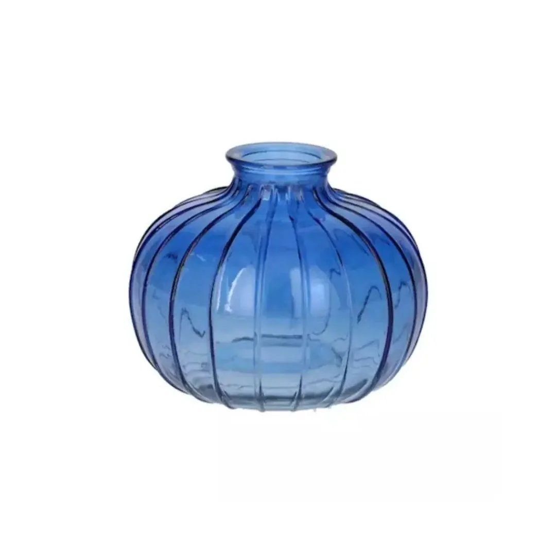Bottiglia Carmen Rotonda Blu Cobalto 8,5 cm