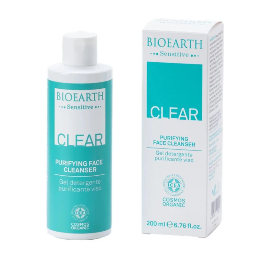 Sensitive Clear Gel Detergente Purificante Viso