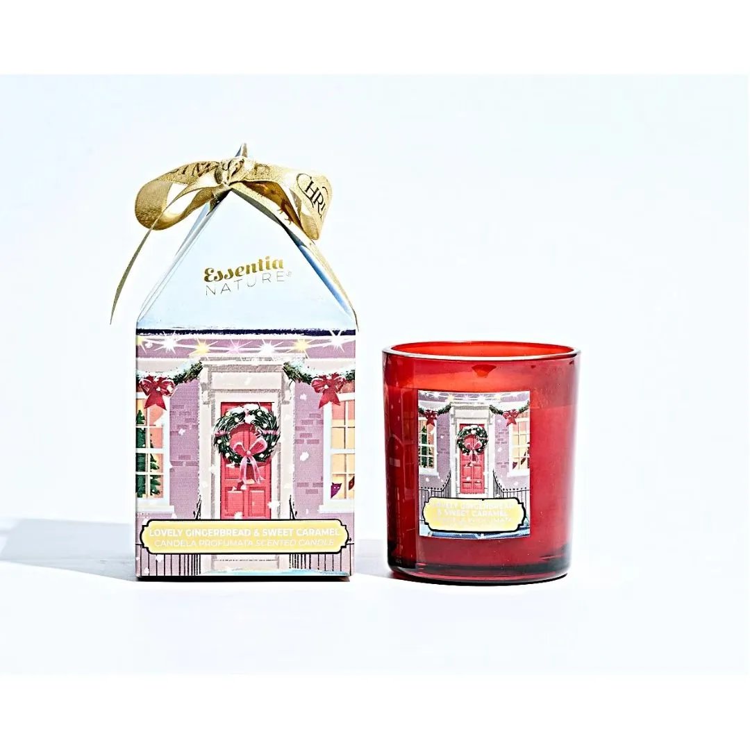 Il Villaggio Profumato Candela Natale Lovely Gingerbread e Sweet Caramel