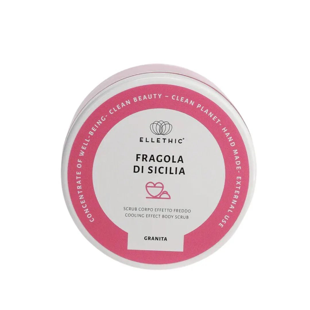 Granita Scrub Corpo Effetto Freddo Fragola di Sicilia
